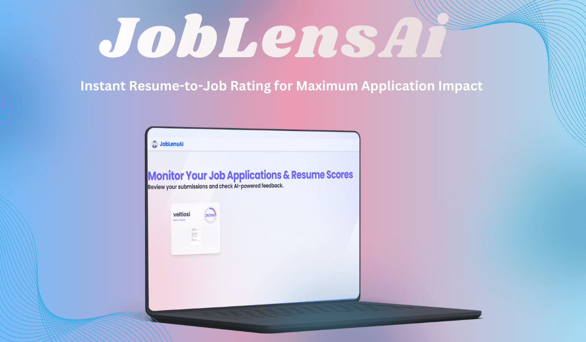 JobLensAI – AI-Powered Resume Analyzer with ATS Scoring