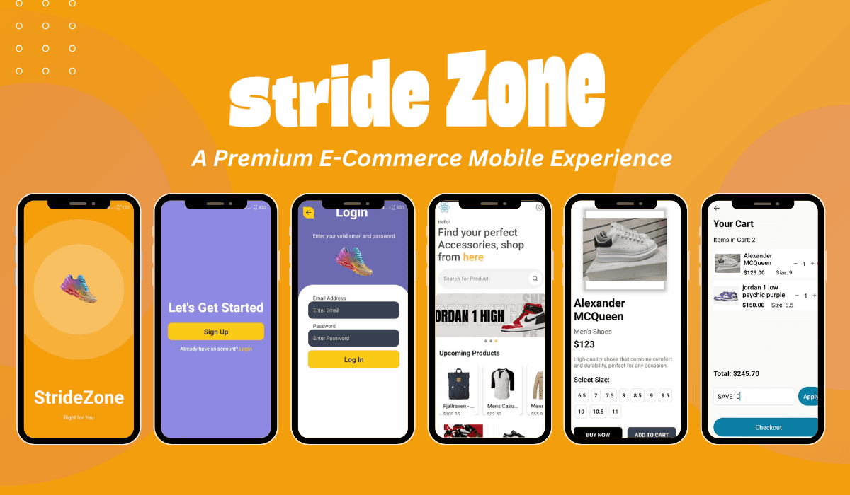 Stride Zone – Cross-Platform Commerce App